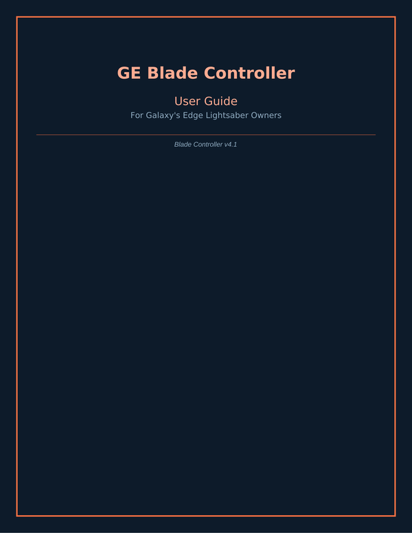 User Guide cover